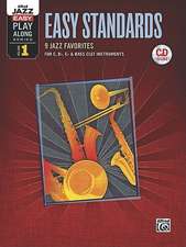 Alfred Jazz Easy Play-Along -- Easy Standards, Vol 1