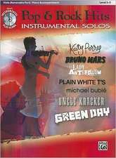 Pop & Rock Hits Instrumental Solos, Viola (Removable Part)/Piano Accompaniment