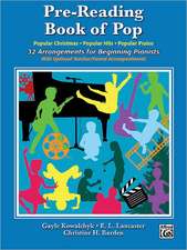 Pre-Reading Book of Pop: 32 Arrangements for Beginning Pianists