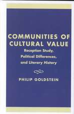 Communities of Cultural Value