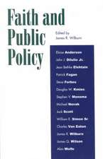 Faith and Public Policy