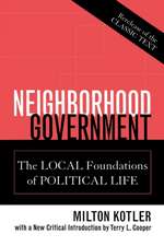 Neighborhood Government