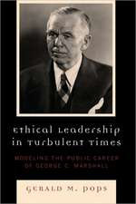 Ethical Leadership in Turbulent Times