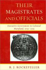 Their Magistrates and Officials