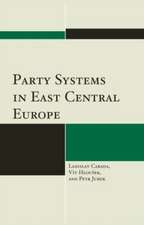 Party Systems in East Central Europe