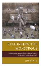 Rethinking the Monstrous