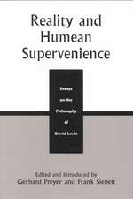 Reality and Humean Supervenience