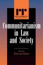 Communitarianism in Law and Society