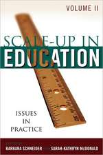 Scale-Up in Education