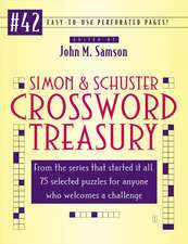 Simon and Schuster Crossword Treasury # 42