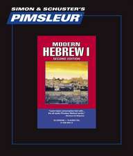 Pimsleur Hebrew Level 1 CD