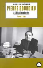 Pierre Bourdieu: A Critical Introduction