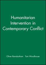 Humanitarian Intervention in Contemporary Conflict