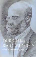 Durkheim Reconsidered