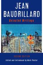 Jean Baudrillard – Selected Writings 2e