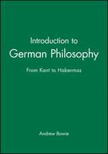 Introduction to German Philosophy – From Kant to Habermas