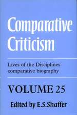 Comparative Criticism