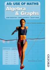 AS Use of Maths - Algebra & Graphs (incorporating applying Maths)