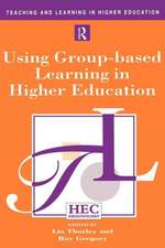 Using Group-based Learning in Higher Education