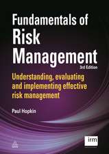 Fundamentals of Risk Management