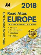 2018 Road Atlas Europe