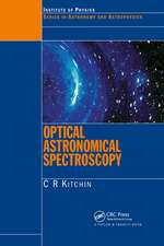 Optical Astronomical Spectroscopy