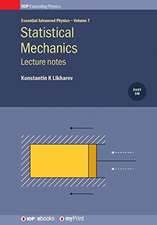 Statistical Mechanics