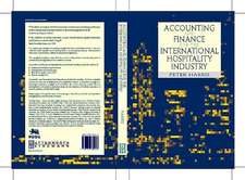 Accounting and Finance for the International Hospitality Industry