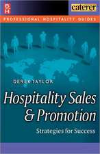 Hospitality Sales and Promotion