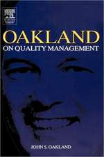 Oakland on Quality Management