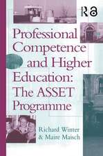 Professional Competence And Higher Education: The ASSET Programme