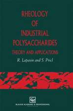 Rheology of Industrial Polysaccharides