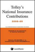 Tolley's National Insurance Contributions