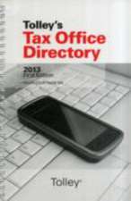 TAX OFFICE DIRECTORY 2013 FIRST EDITION