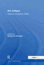 Ars antiqua: Organum, Conductus, Motet