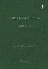 Issues in Islamic Law: Volume II