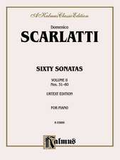 Sixty Sonatas (Urtext), Vol 2: Nos. 31-60