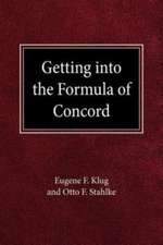 Getting Into Formula of Concord