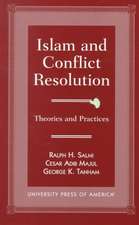 Islam and Conflict Resolution