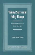 Timing Successful Policy Change