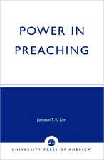 Power in Preaching