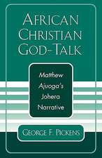 African Christian God-Talk