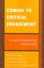 Coming to Critical Engagement