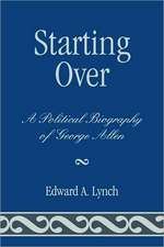 Starting Over