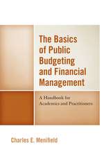 Basics of Public Budgeting Financial Management