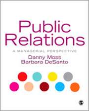 Public Relations: A Managerial Perspective