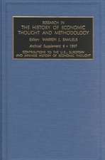 Contributions to the U.S., European and Japanese History of Economic Thought