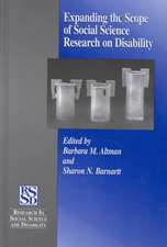 Expanding the Scope of Social Science Research on Disability