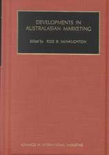 Developments in Australasian Marketing