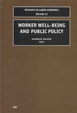 Worker Well–Being and Public Policy